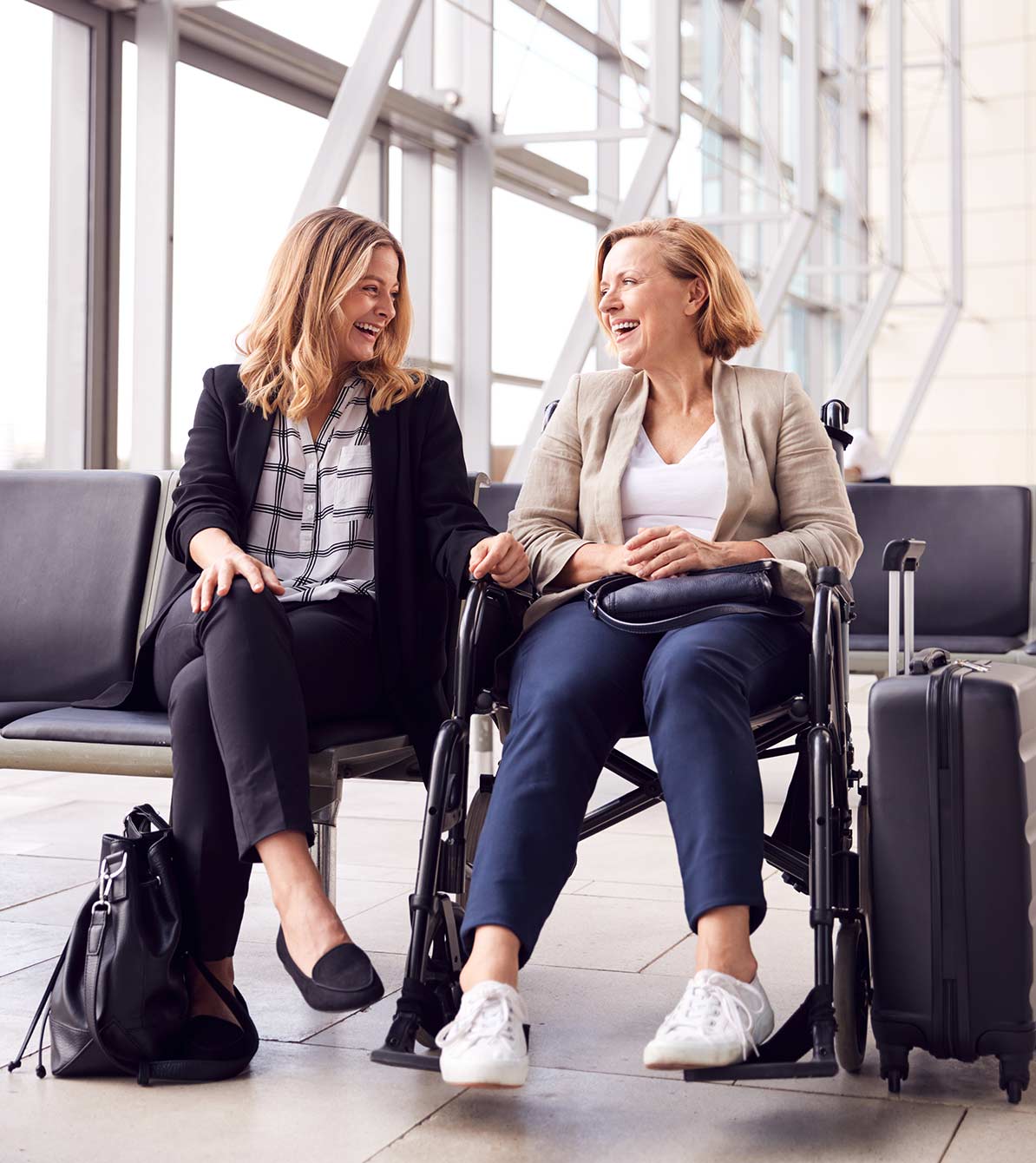 Travel companions for seniors